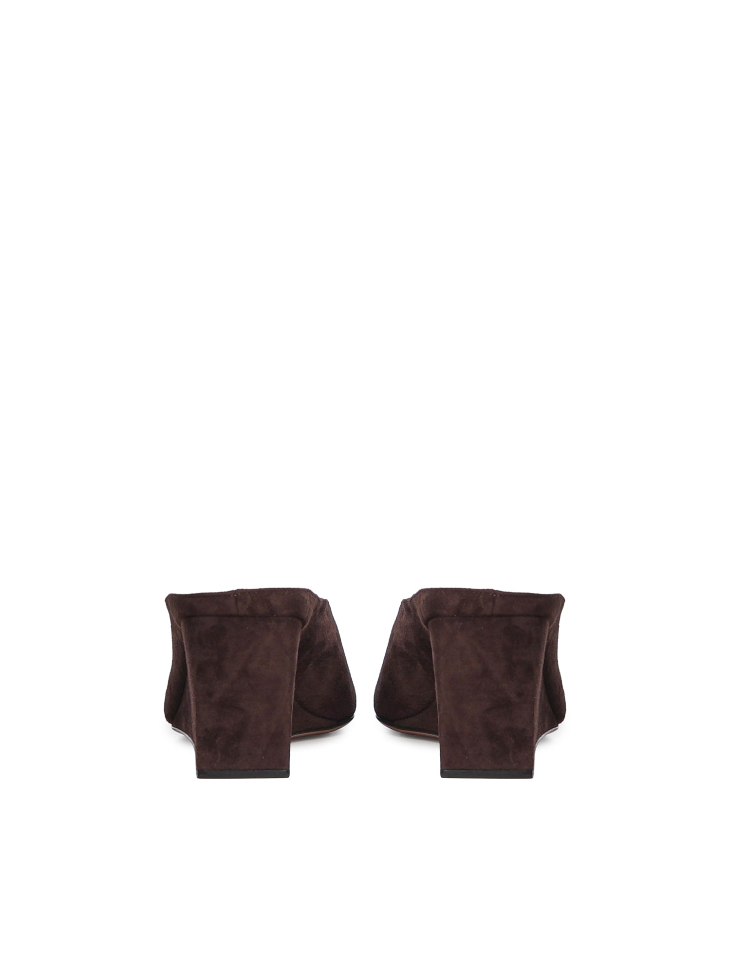 Mule Cube in pelle scamosciata AA3M104C0H53 U15 ALAIA 