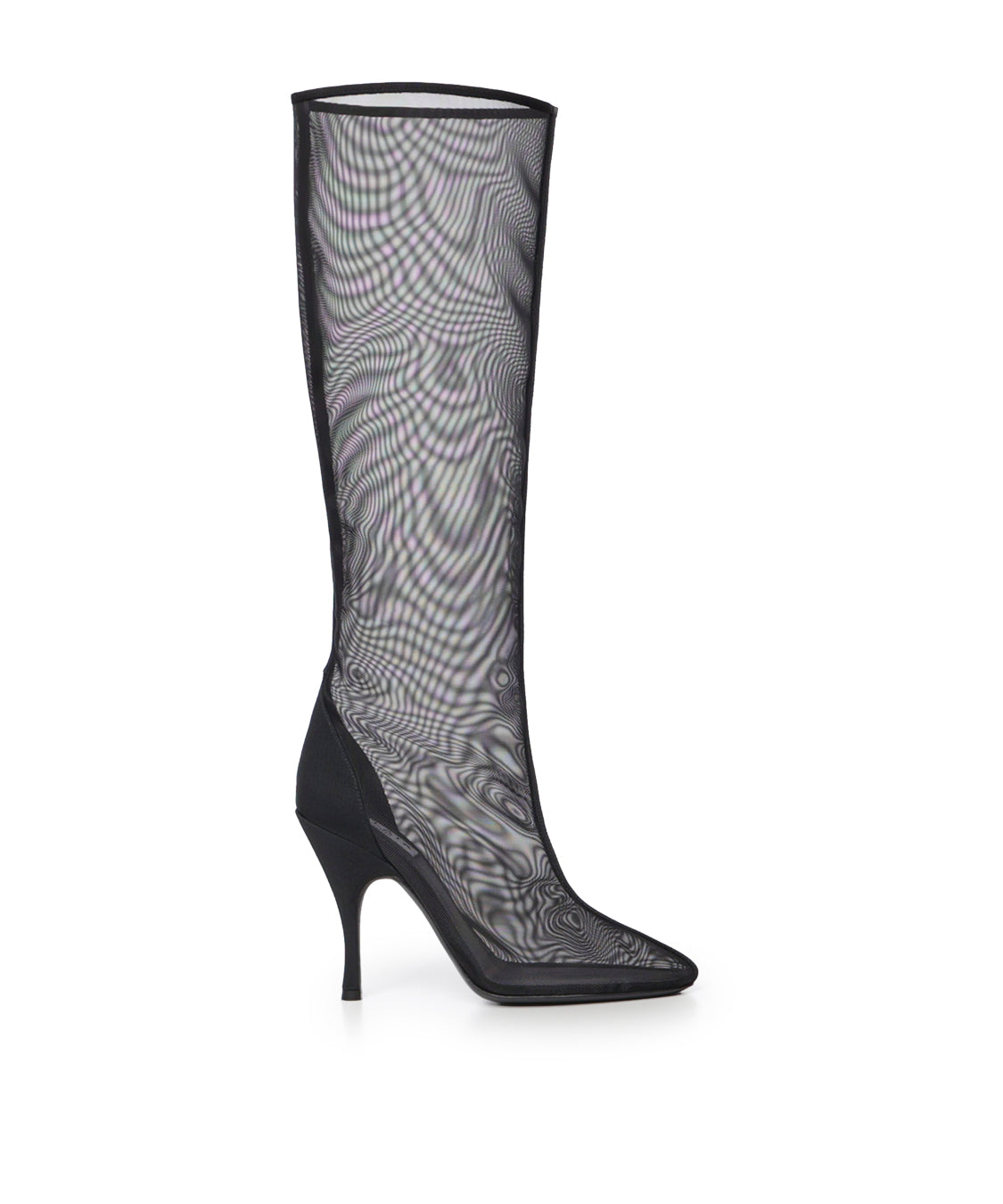 Stivali al ginocchio in mesh AA3O2032A063 999 ALAIA 