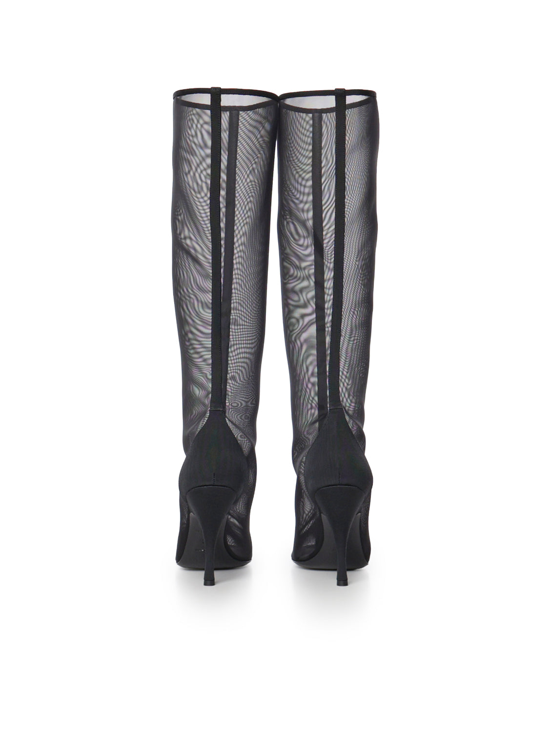 Stivali al ginocchio in mesh AA3O2032A063 999 ALAIA 