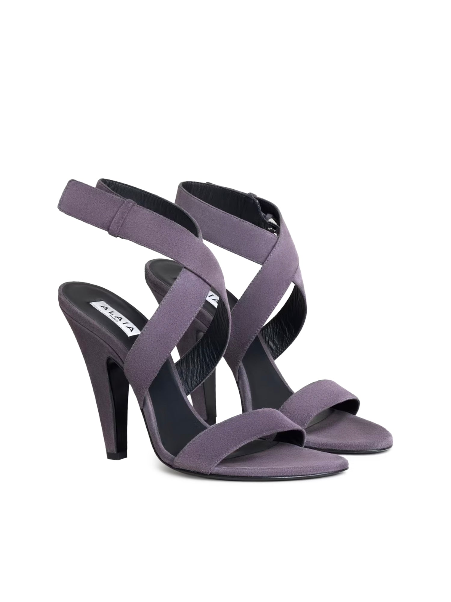Sandali Cone in pelle scamosciata AA3S2017I117 U16 ALAIA 