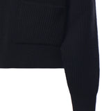 Pullover trucker in cashmere AA9G0147K276D 995 ALAIA 