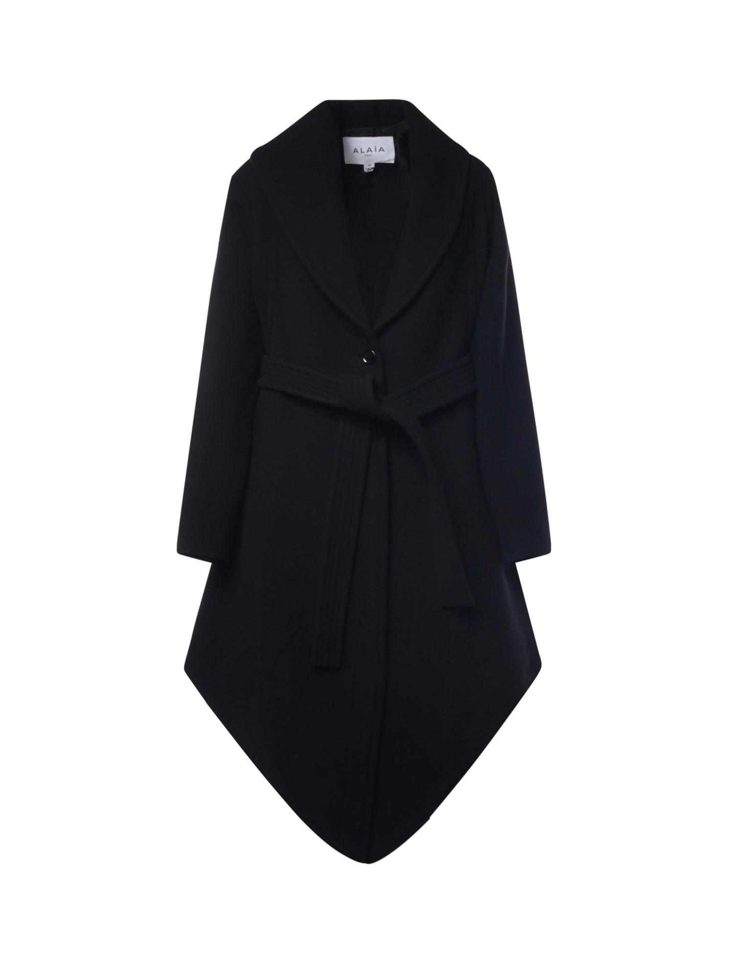 Cappotto in lana AA9M1241W141D 999 ALAIA 
