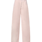 Pantaloni in denim arrotondati AA9P1215D028D 416 ALAIA 