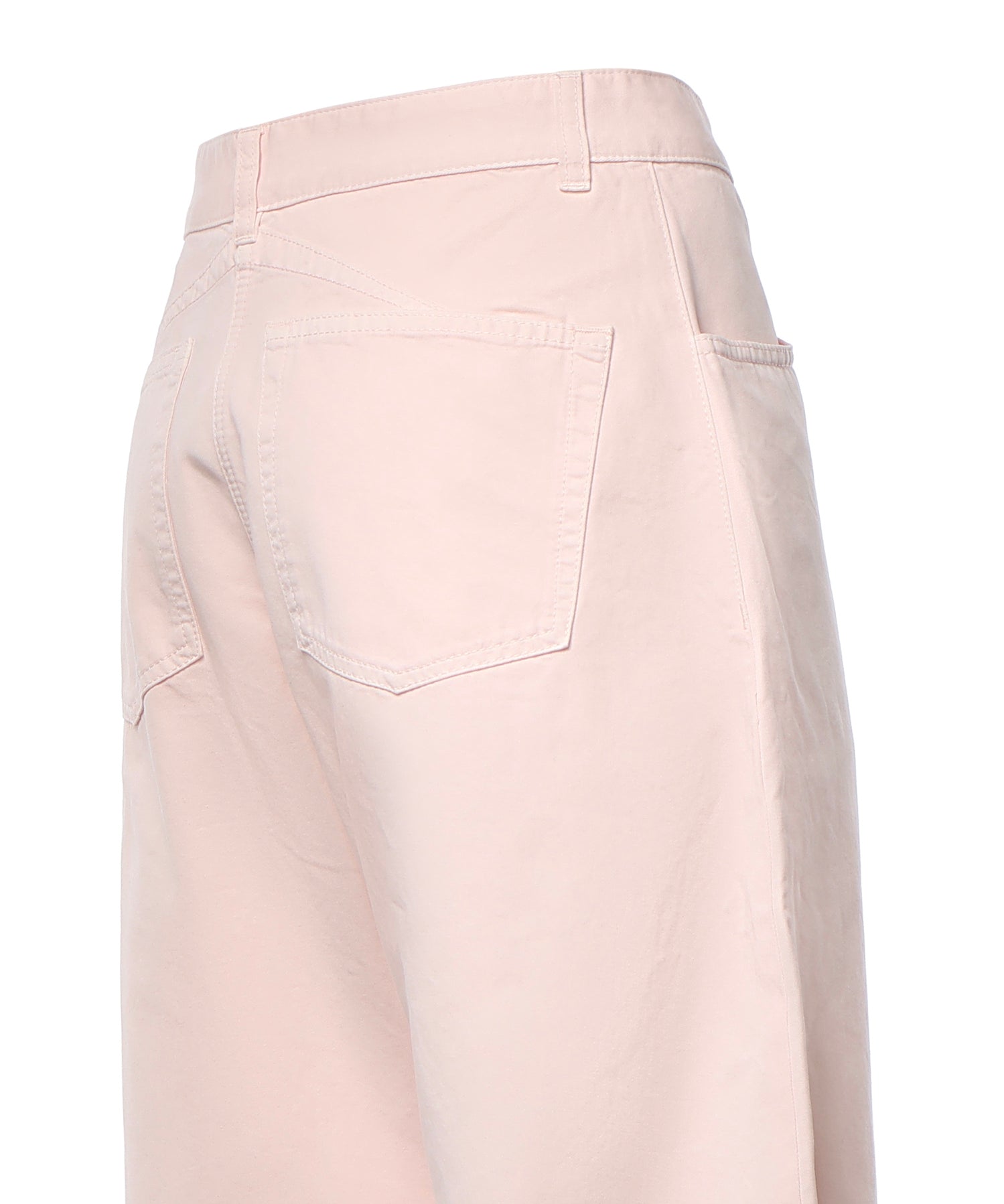 Pantaloni in denim arrotondati AA9P1215D028D 416 ALAIA 