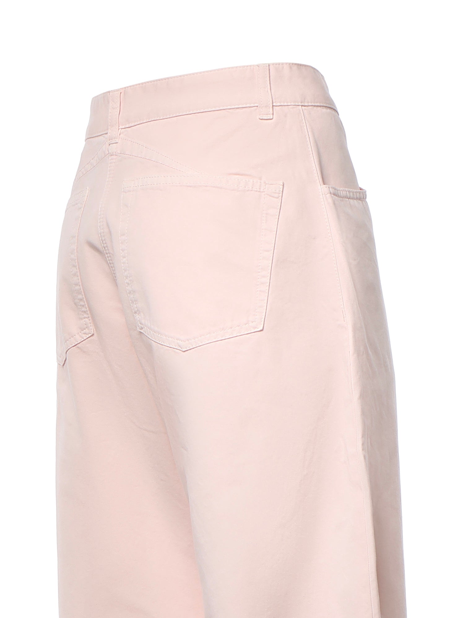 Pantaloni in denim arrotondati AA9P1215D028D 416 ALAIA 