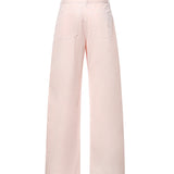 Pantaloni in denim arrotondati AA9P1215D028D 416 ALAIA 