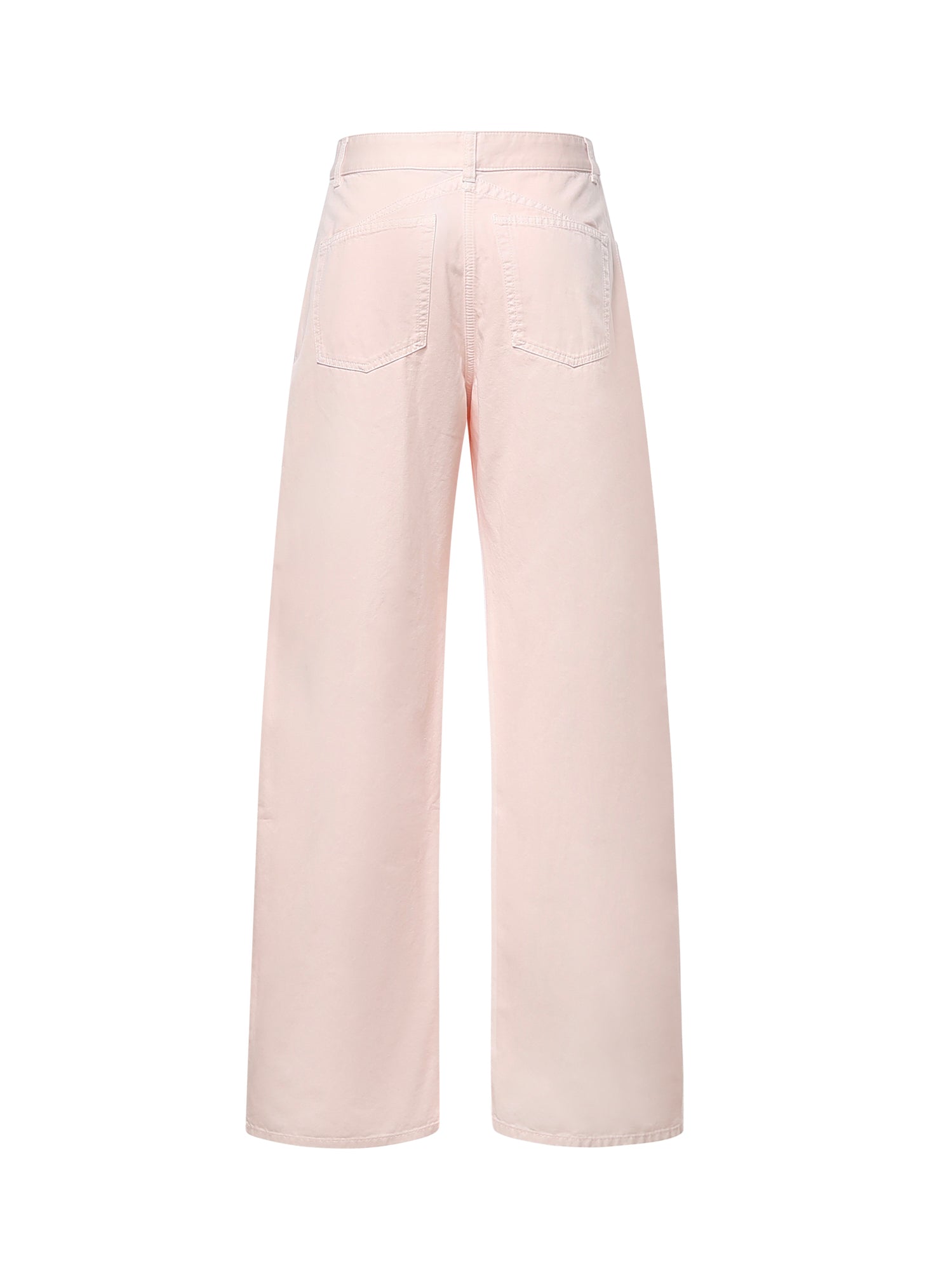 Pantaloni in denim arrotondati AA9P1215D028D 416 ALAIA 