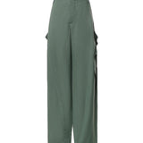 Pantaloni cargo in viscosa AA9P1388W183D 629 ALAIA 