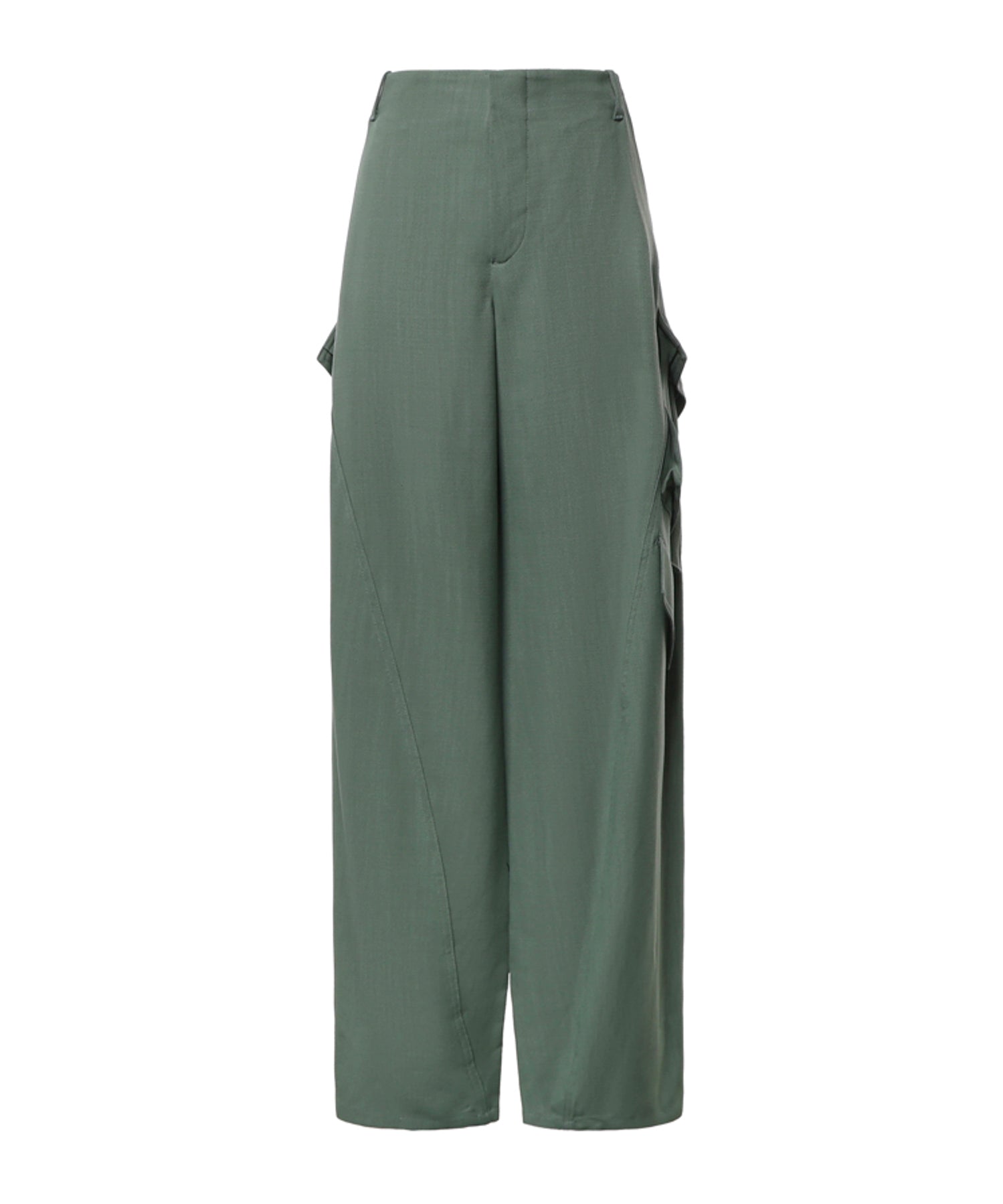 Pantaloni cargo in viscosa AA9P1388W183D 629 ALAIA 