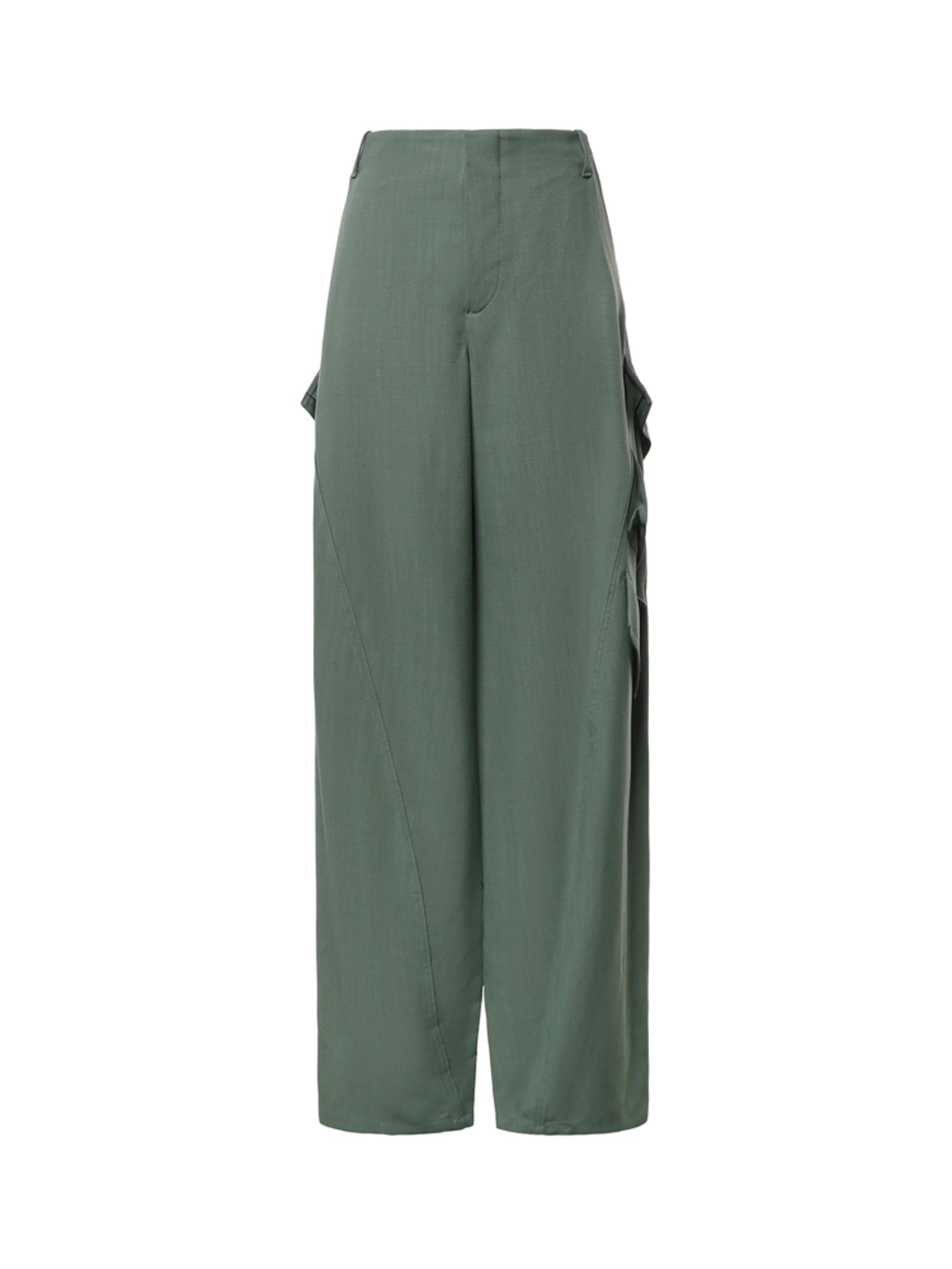 Pantaloni cargo in viscosa AA9P1388W183D 629 ALAIA 