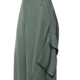 Pantaloni cargo in viscosa AA9P1388W183D 629 ALAIA 