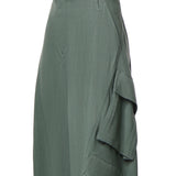 Pantaloni cargo in viscosa AA9P1388W183D 629 ALAIA 