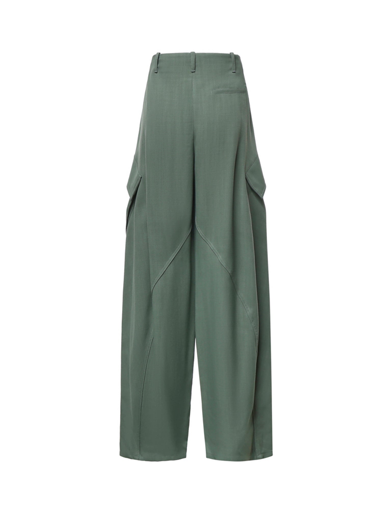 Pantaloni cargo in viscosa AA9P1388W183D 629 ALAIA 