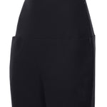 Pantaloni sartoriali in lana AA9P1407W222D 999 ALAIA 