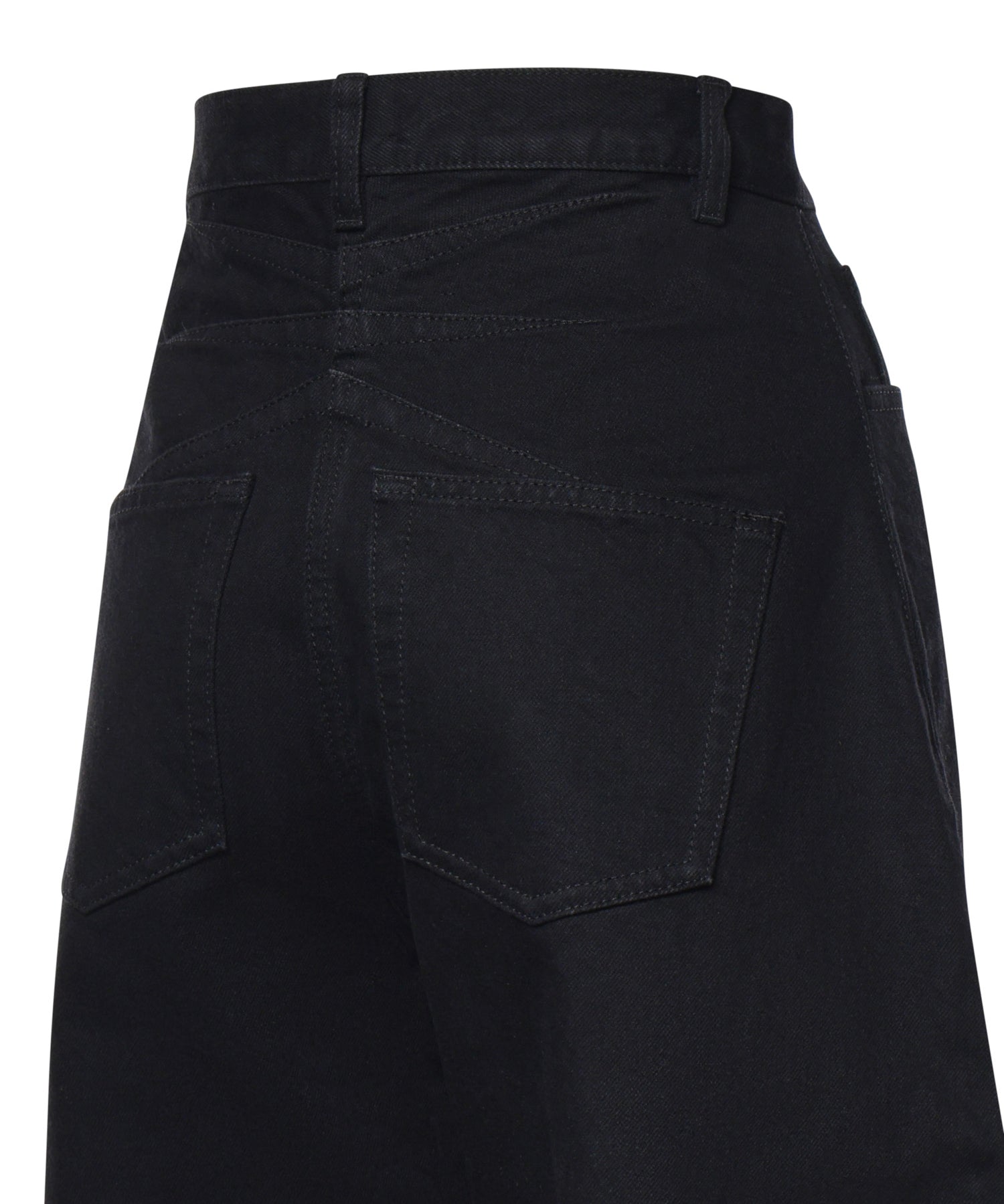 Jeans Round in denim AA9P1443D003D 995 ALAIA 