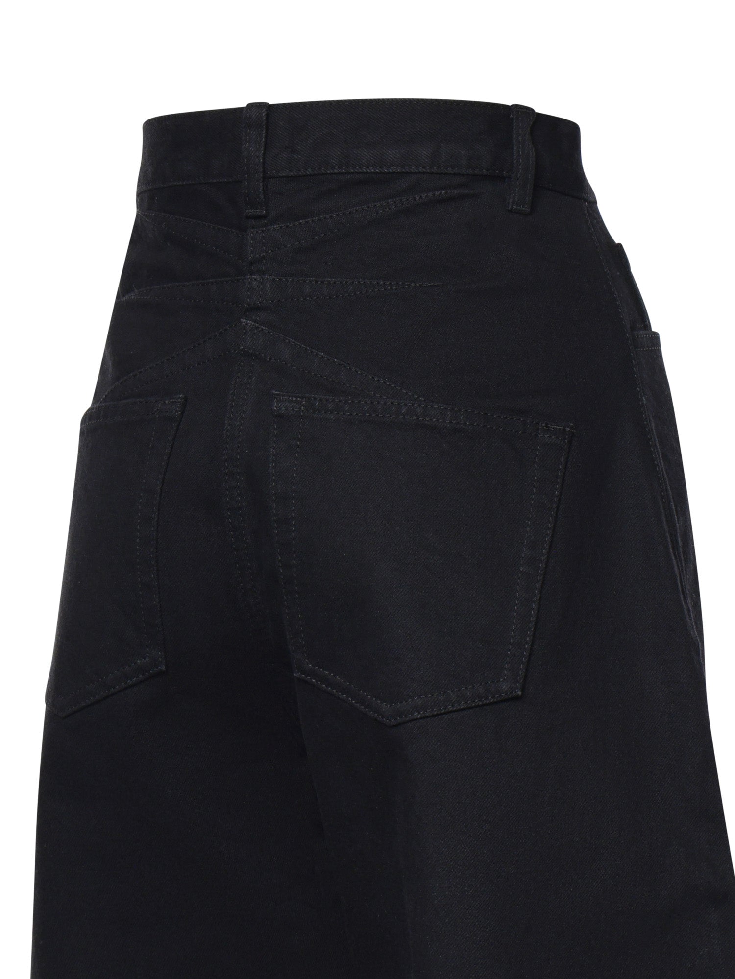Jeans Round in denim AA9P1443D003D 995 ALAIA 