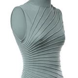 Abito midi modellante in lana AA9R2569K162C 680 ALAIA 