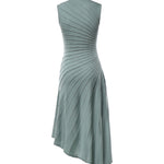 Abito midi modellante in lana AA9R2569K162C 680 ALAIA 