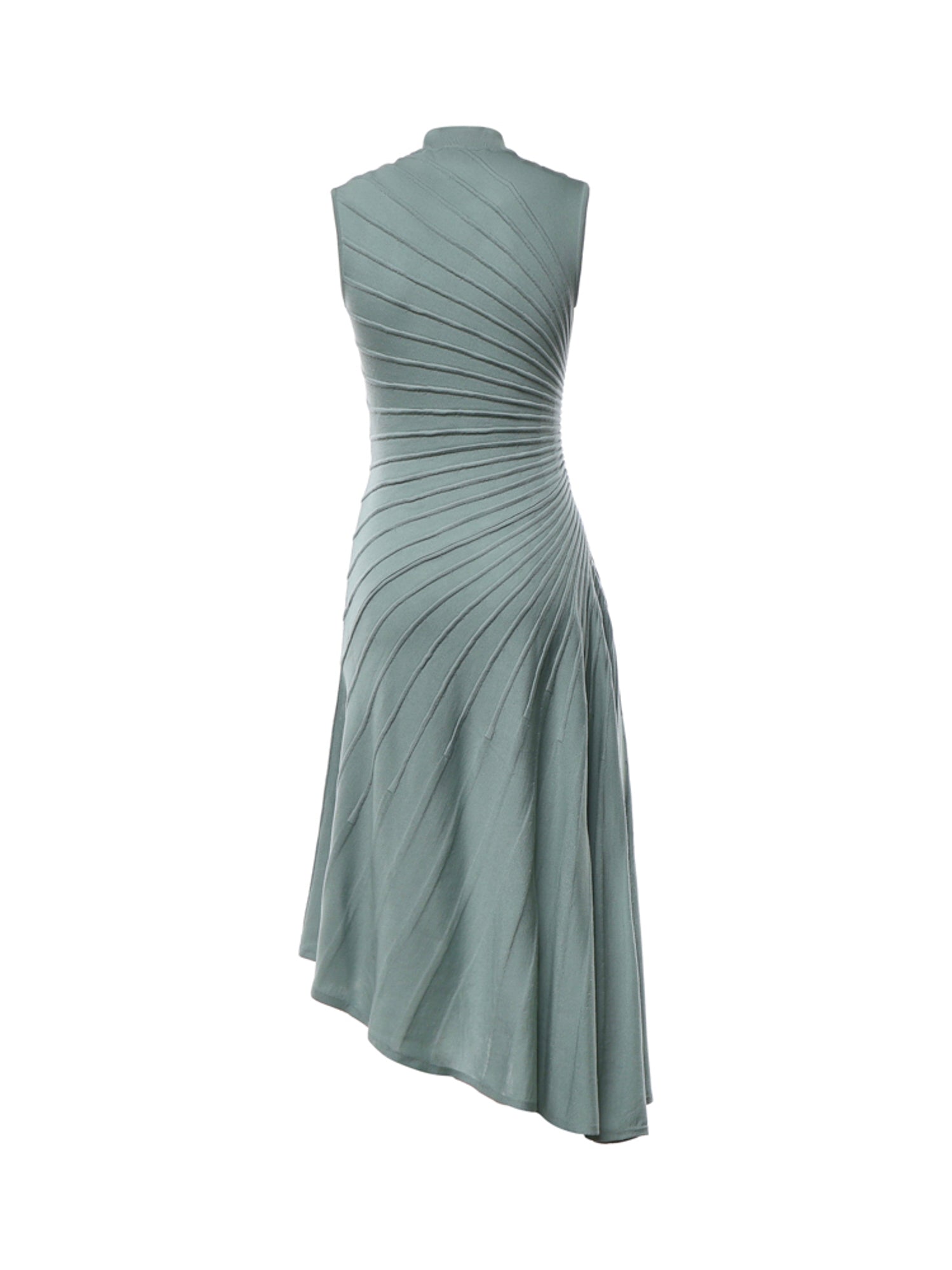 Abito midi modellante in lana AA9R2569K162C 680 ALAIA 