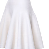 Abito in maglia con incrocio sul davanti AA9R3116K212D 054 ALAIA 