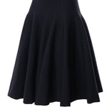 Abito midi in maglia con incrocio sul davanti AA9R3117K212D 537 ALAIA 