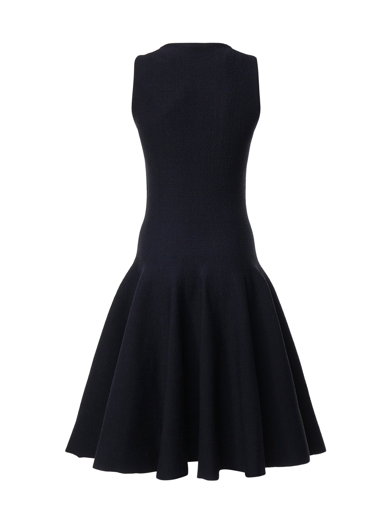 Abito midi in maglia con incrocio sul davanti AA9R3117K212D 537 ALAIA 