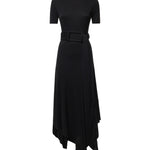 Abito in jersey con cintura AA9R3137J090D 995 ALAIA 