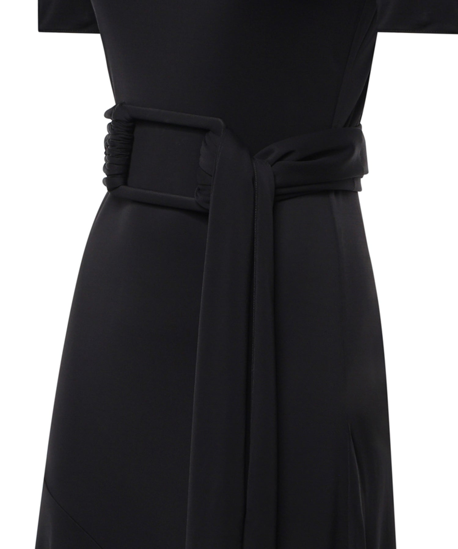 Abito in jersey con cintura AA9R3137J090D 995 ALAIA 