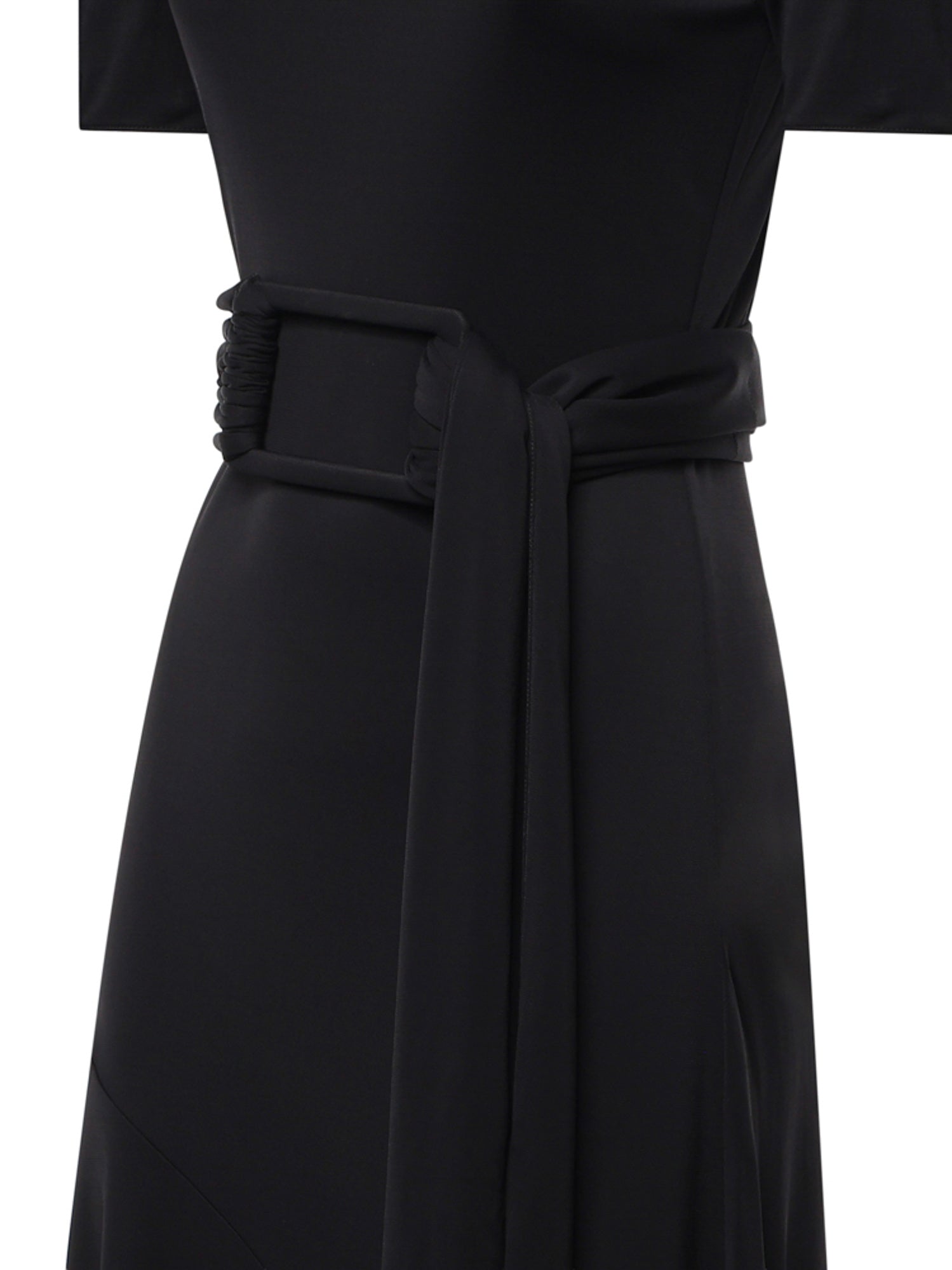 Abito in jersey con cintura AA9R3137J090D 995 ALAIA 