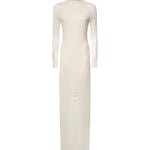 Abito body conscious in jersey AA9R3259J132D 011 ALAIA 