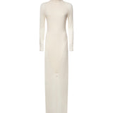 Abito body conscious in jersey AA9R3259J132D 011 ALAIA 