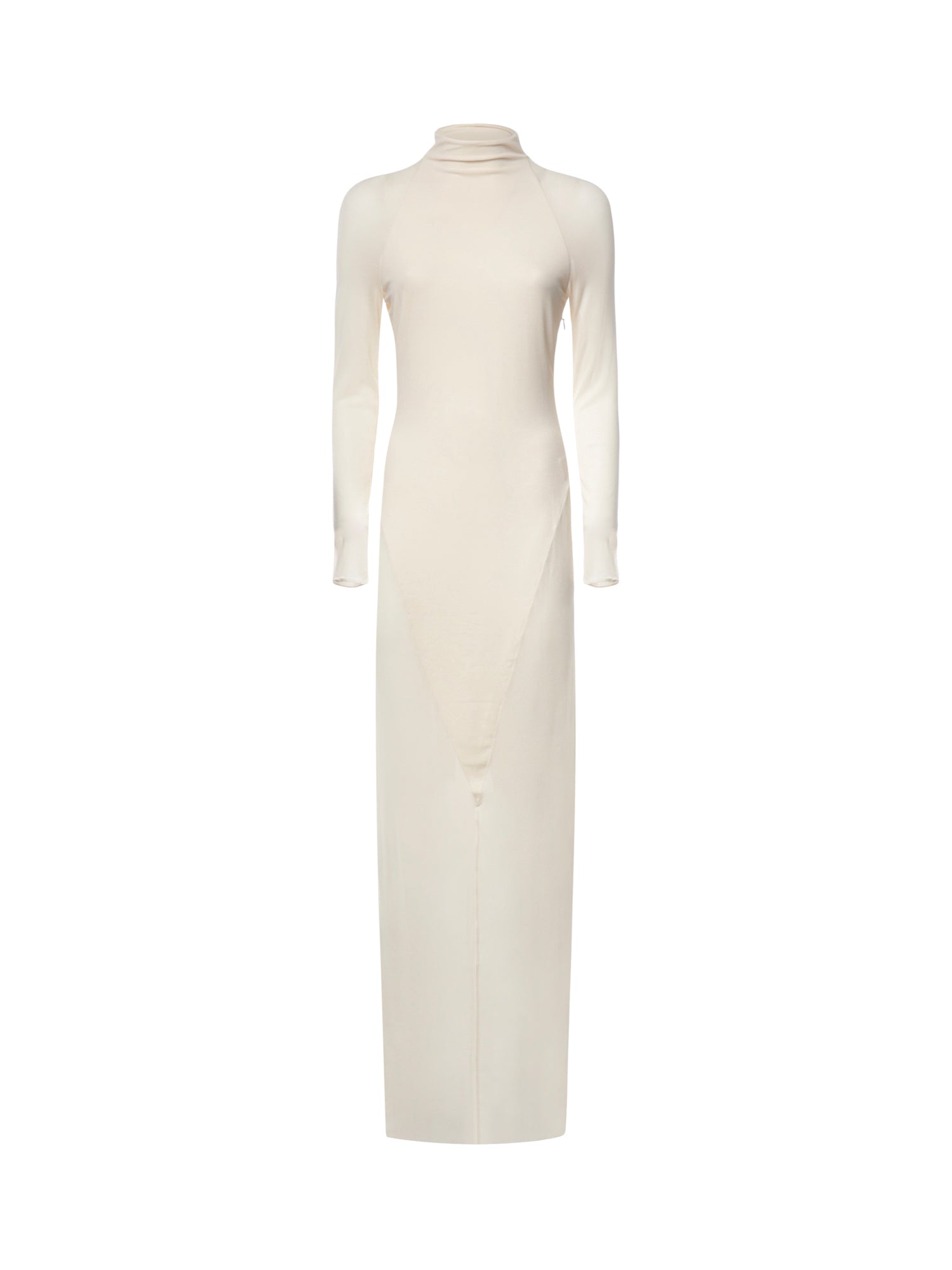 Abito body conscious in jersey AA9R3259J132D 011 ALAIA 