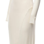 Abito body conscious in jersey AA9R3259J132D 011 ALAIA 
