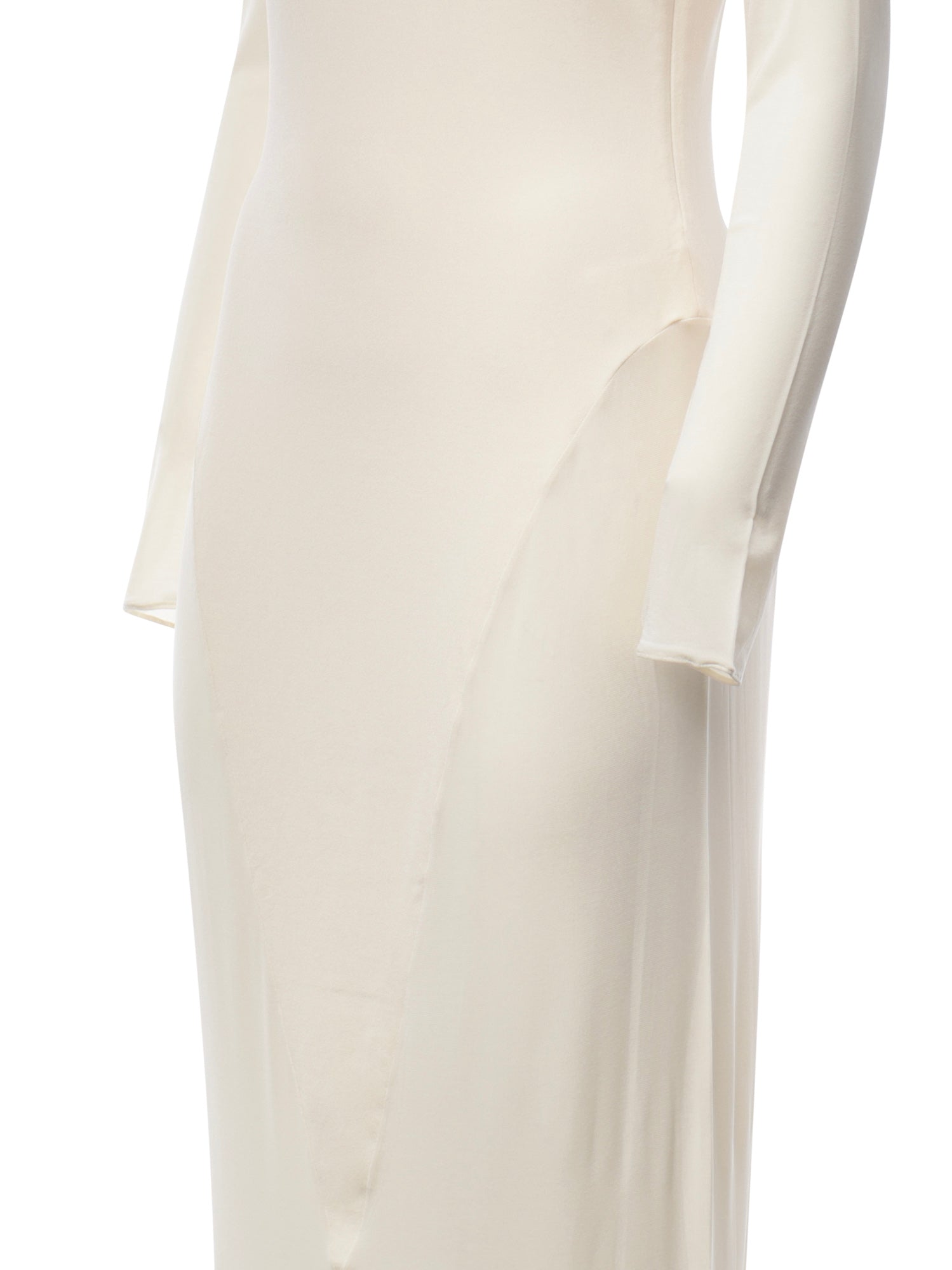 Abito body conscious in jersey AA9R3259J132D 011 ALAIA 