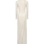Abito body conscious in jersey AA9R3259J132D 011 ALAIA 