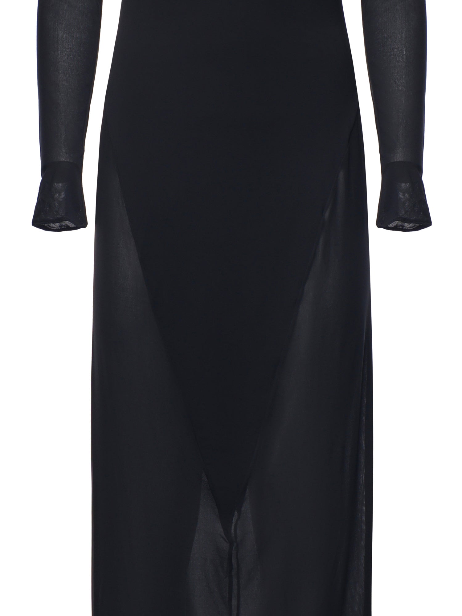 Abito body conscious in jersey AA9R3259J132D 995 ALAIA 