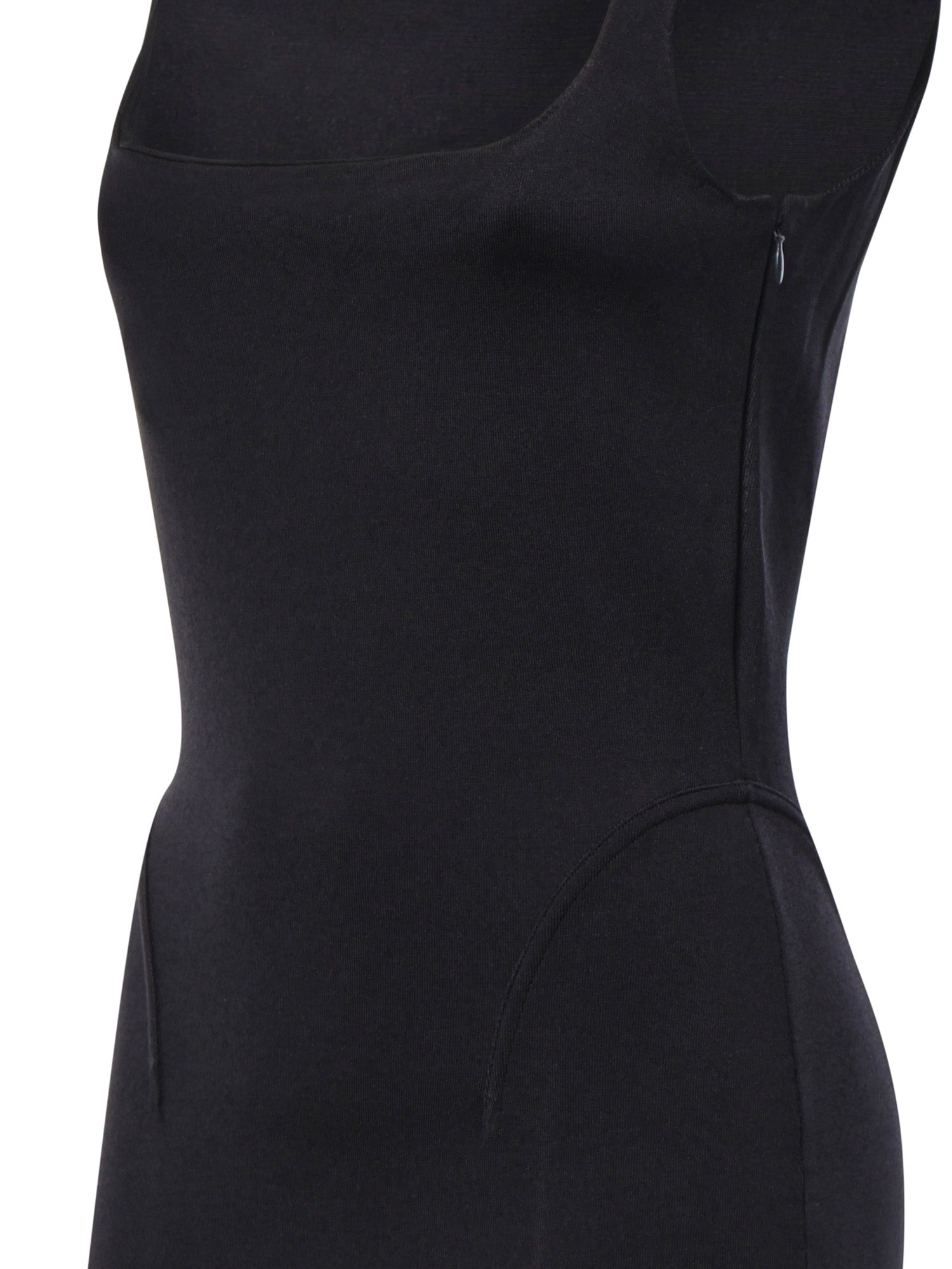 Abito mini in maglia di seta AA9R3270K295D 995 ALAIA 