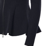 Cardigan in misto lana AA9S0377K303D 995 ALAIA 