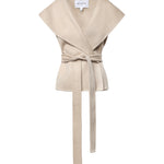 Giacca in cashmere con cappuccio AA9V1305T500D 110 ALAIA 