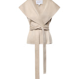 Giacca in cashmere con cappuccio AA9V1305T500D 110 ALAIA 