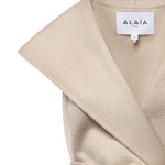 Giacca in cashmere con cappuccio AA9V1305T500D 110 ALAIA 