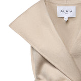 Giacca in cashmere con cappuccio AA9V1305T500D 110 ALAIA 