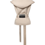Giacca in cashmere con cappuccio AA9V1305T500D 110 ALAIA 