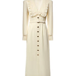 Abito midi in lana FABX4389F4843 1863 ALESSANDRA RICH 