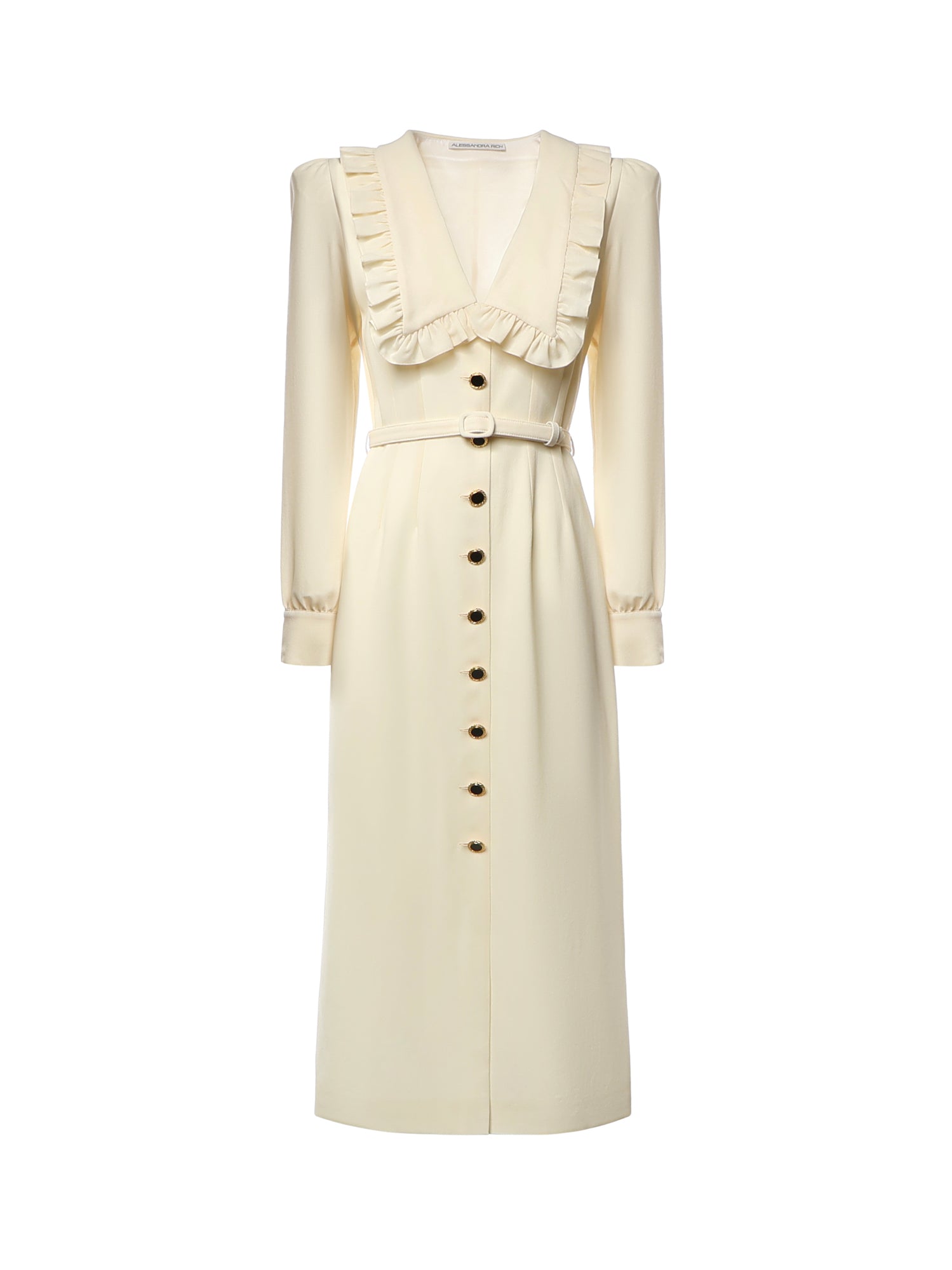 Abito midi in lana FABX4389F4843 1863 ALESSANDRA RICH 