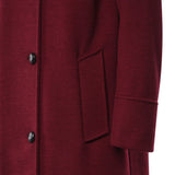 Cappotto Marlin in lana 27AL315 BORDEAUX ALISHEVA 
