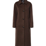 Cappotto Marlin in lana 27AL315 MARRONE ALISHEVA 