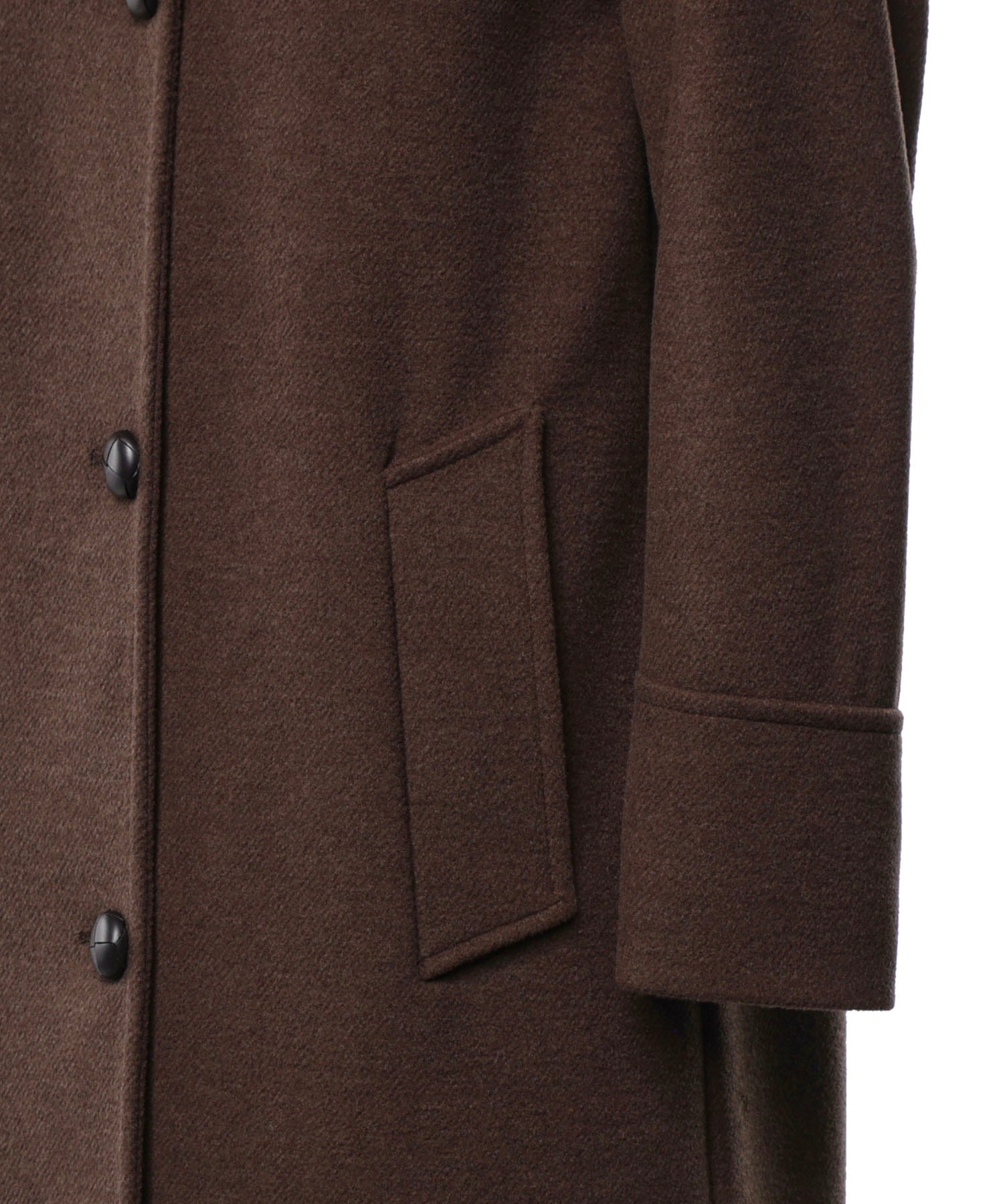 Cappotto Marlin in lana 27AL315 MARRONE ALISHEVA 