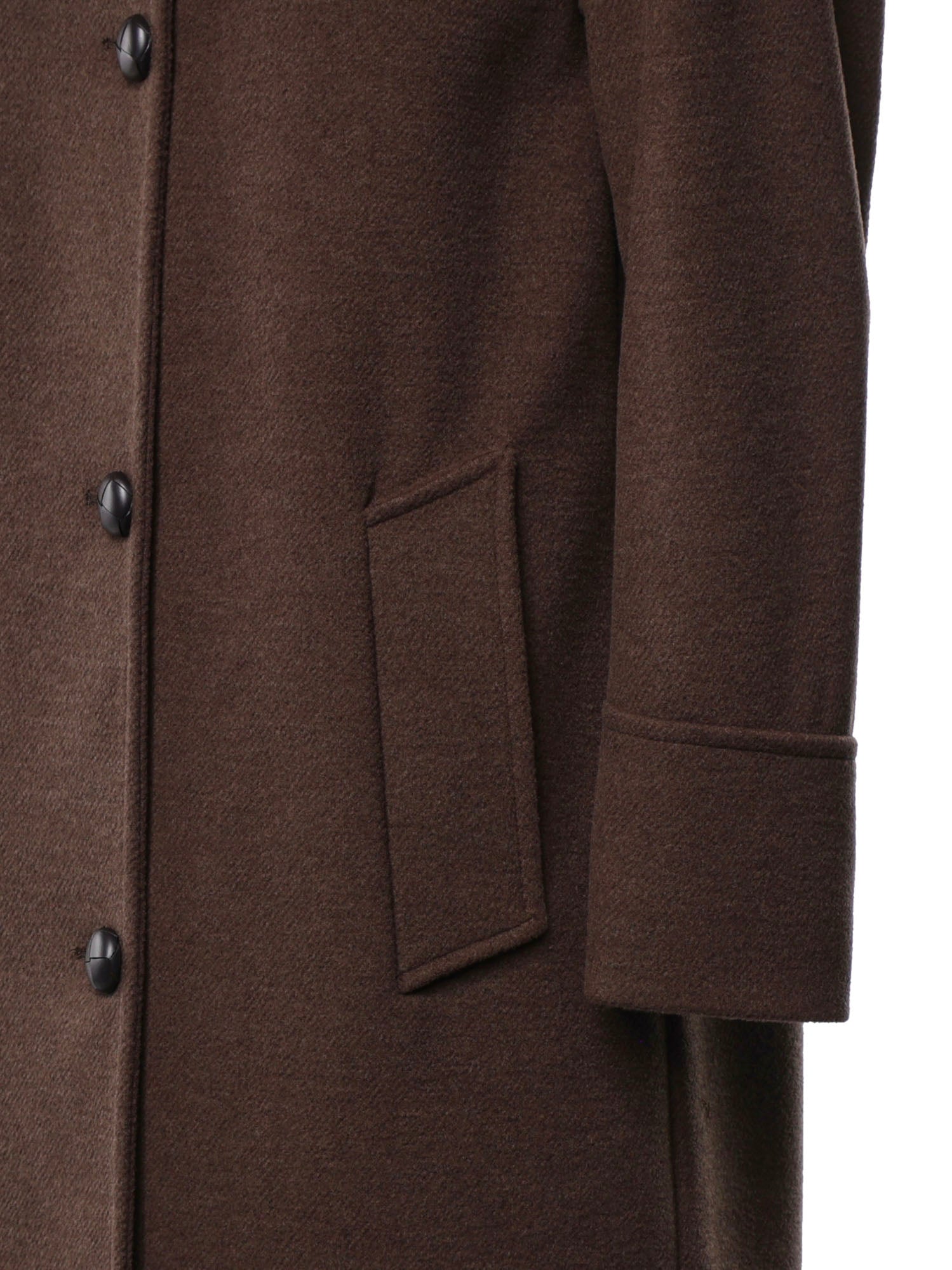 Cappotto Marlin in lana 27AL315 MARRONE ALISHEVA 