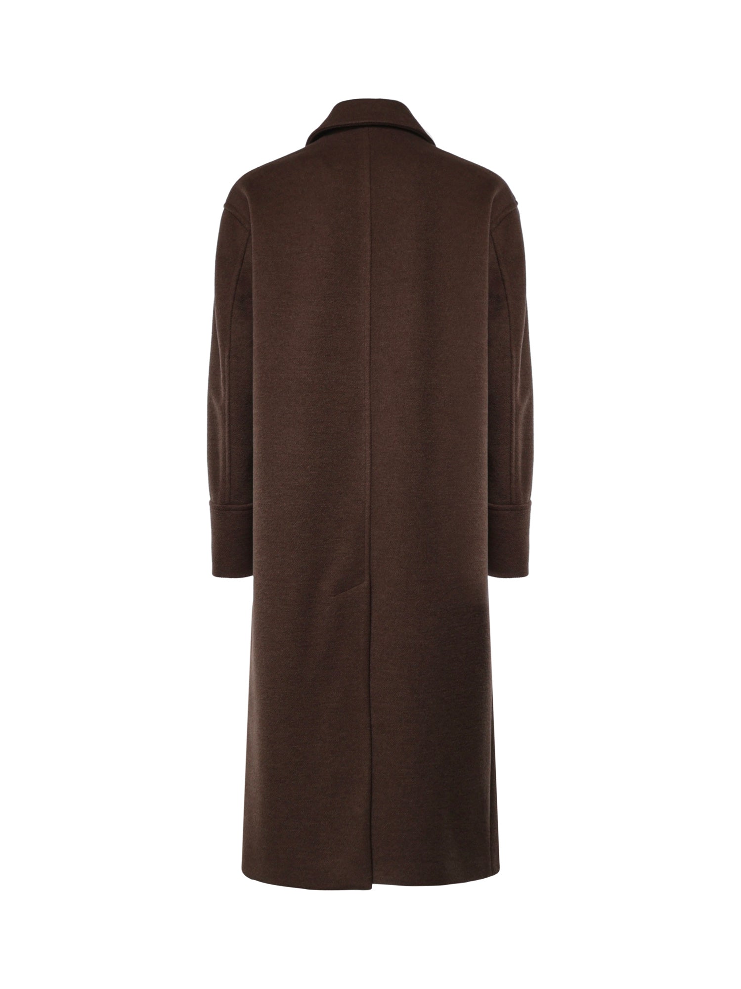 Cappotto Marlin in lana 27AL315 MARRONE ALISHEVA 